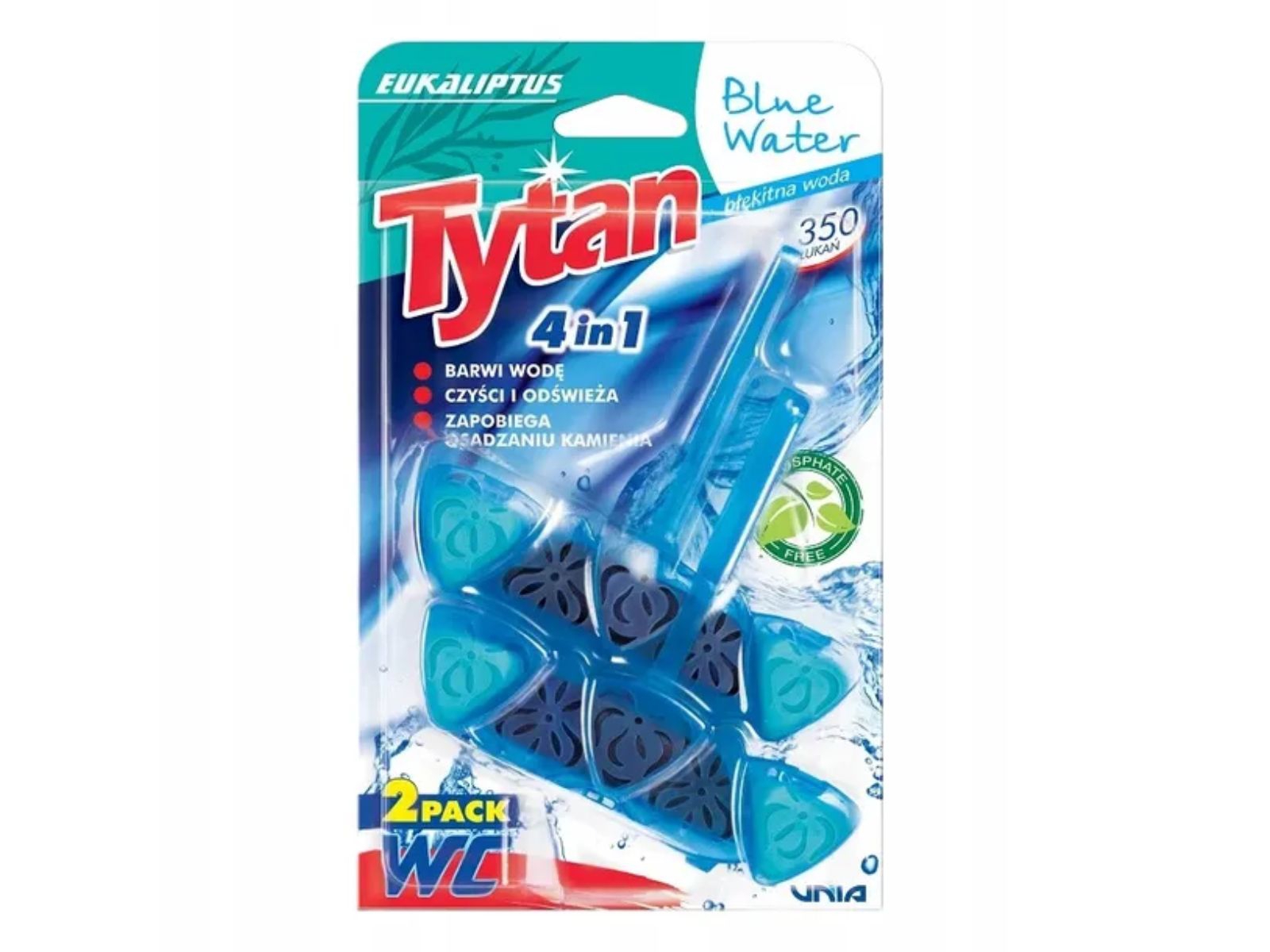 Zawieszka do toalet Tytan DUO 4w1 Eukaliptus
